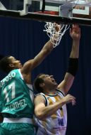Basket-ball. ”Kiev”  vs. ”Pau-Orthez” (France)