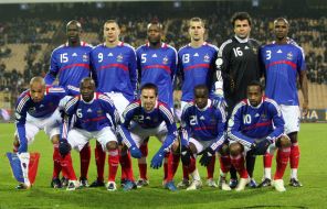 Soccer. Ukraine vs. France