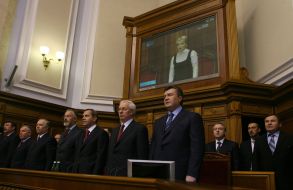 Victor Yanukovich and Nikolay Azarov