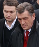 Viktor Yushchenko and Andrey Yushchenko