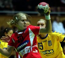 Olga Layuk and Nina Stumvol