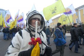 An action ”Day of memory of victims of Golodomor and political repressions”