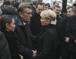 Viktor Yushchenko and Raisa Bogatyryova