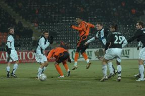 Soccer. FC ”Shakhter” vs. FC ”Neftyanik”