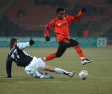 Soccer. FC ”Shakhter” vs. FC ”Neftyanik”