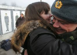 Молодые солдаты призыва «Осень – 2007»