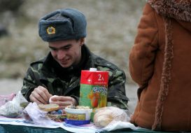 Молодые солдаты призыва «Осень – 2007»