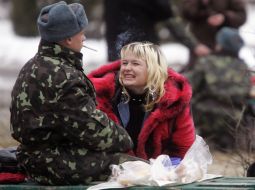 Молодые солдаты призыва «Осень – 2007»