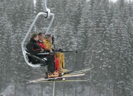 Виктор Ющенко на ”Буковеле”