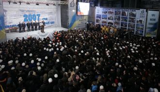 Opening of oxygen-converter workshop