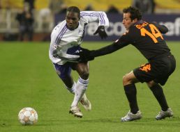 Soccer. FC «Dinamo» vs. AS «Roma»