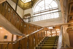 Interior design of the governmental summer residence ”Zarya” in Foros