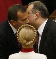 Yuliya Timoshenko, David Zhvaniya and Andrey Klyuev
