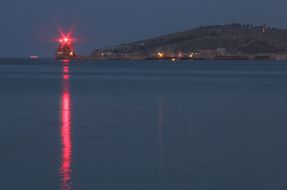 Llighthouse in Feodosiya