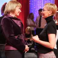 Катерина Ющенко та Ганна Безулик