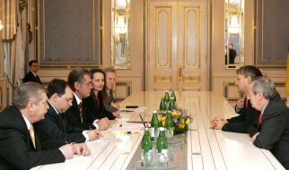 Виктор Ющенко и Габор Демски