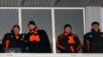 Ivan Plyusch, Viktor Yanukovich, Vladimir Logvinenko and Rinat Akhmetov