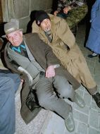 Picket of disabled miners