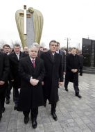 Viktor Yushchenko and Lekh Kaczynski