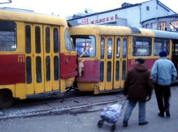 Столкновение трамваев