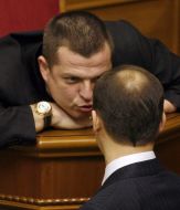 Oleg Lyashko and Aleksey Zhuravko