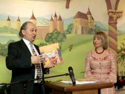 Katerina Yushchenko and Ivan Malkovich