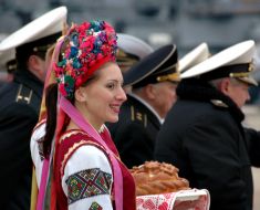 Returning of ”Lutsk” naval vessel