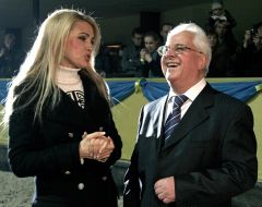 Leonid Kravchuk and Olga Sumskaya