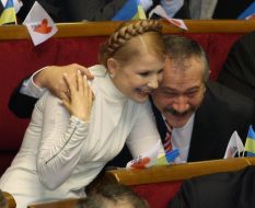 Yuliya Timoshenko and Viktor Pinzenyk