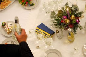 Solemn receiving by Leonid Chernovetsky