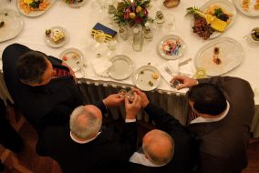 Solemn receiving by Leonid Chernovetsky