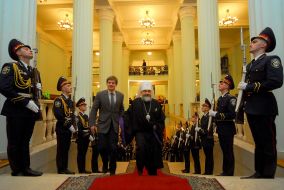 Solemn receiving by Leonid Chernovetsky