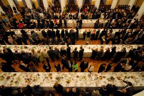 Solemn receiving by Leonid Chernovetsky