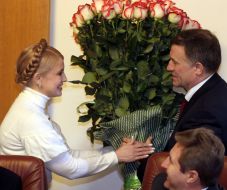 Юлия Тимошенко и Георгий Филипчук