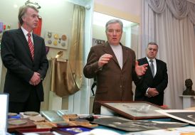 Passing to Ukraine of Serzh Lyfar`s personal things