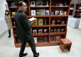 ”Book crossing” action in Kiev