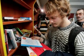 ”Book crossing” action in Kiev