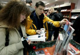 ”Book crossing” action in Kiev