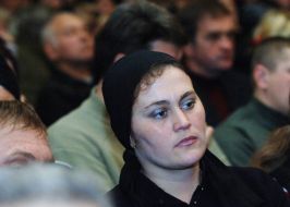 Relatives of victims on Zasyadko’s mine explosion