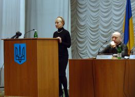 Yuliya Timoshenko and Aleksandr Turchinov