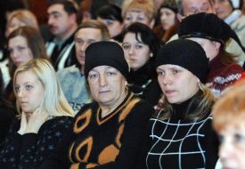 Relatives of victims on Zasyadko’s mine explosion