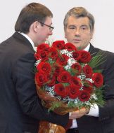 Viktor Yushchenko and Yury Lutsenko