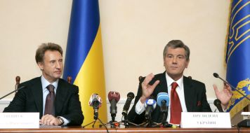 Viktor Yushchenko and Nikolay Onischyuk