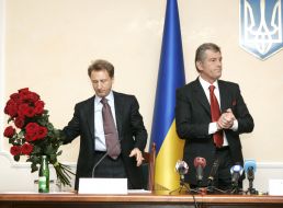 Viktor Yushchenko and Nikolay Onischyuk