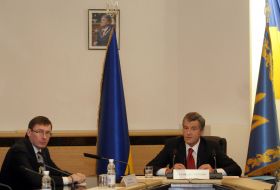 Introducing of Yury Lutsenko to head stuff of Ministry of internal affairs