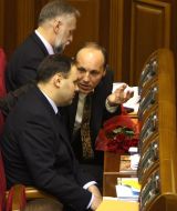 Андрей Парубий и Юрий Кармазин