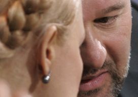 Yuliya Timoshenko and Viktor Baloga