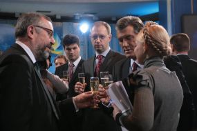 Press conference of Viktor Yushchenko