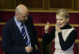 Yulia Timoshenko and Aleksandr Turchinov