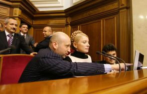 Yulia Timoshenko and Alexandr Turchinov